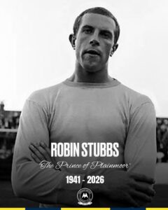 Robin Stubbs Death Obituary: Torquay, England, Torquay United Legend Known as “The Prince of Plainmoor” Dies